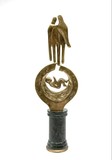 Vintage sculpture "Birth"