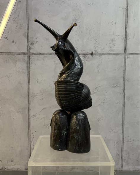 Авторская скульптура
"Любопытная улитка"