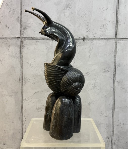 Авторская скульптура
"Любопытная улитка"