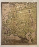 Литография «Географическая карта»