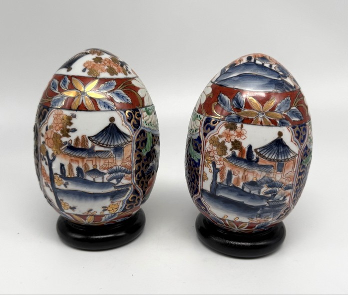 Декоративные яйца
в стиле Имари