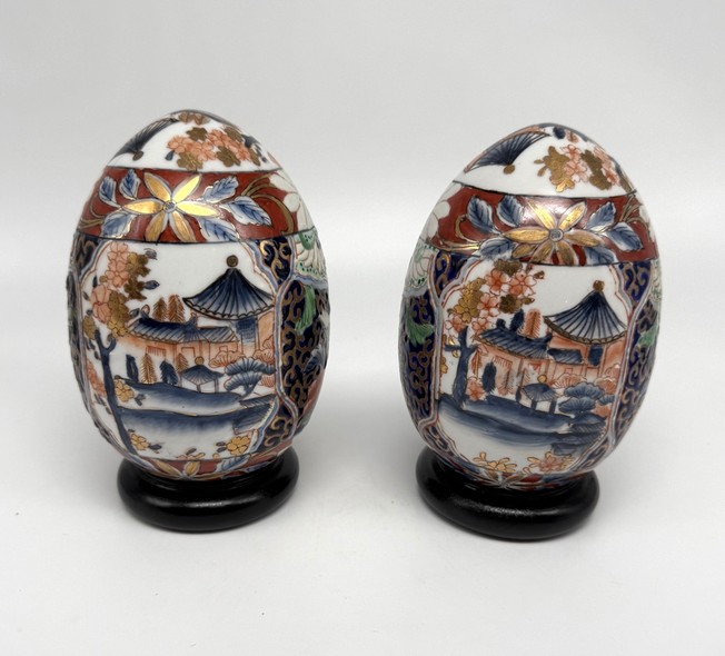 Декоративные яйца
в стиле Имари