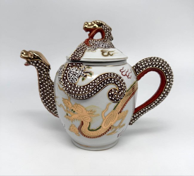 Vintage tea set, Satsuma