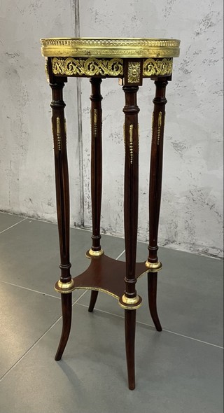 Antique pedestal in Empire style