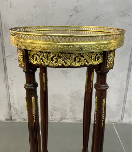 Antique pedestal in Empire style