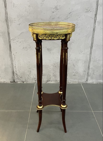 Antique pedestal in Empire style