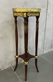 Antique pedestal in Empire style