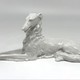 Antique sculpture "Greyhound"