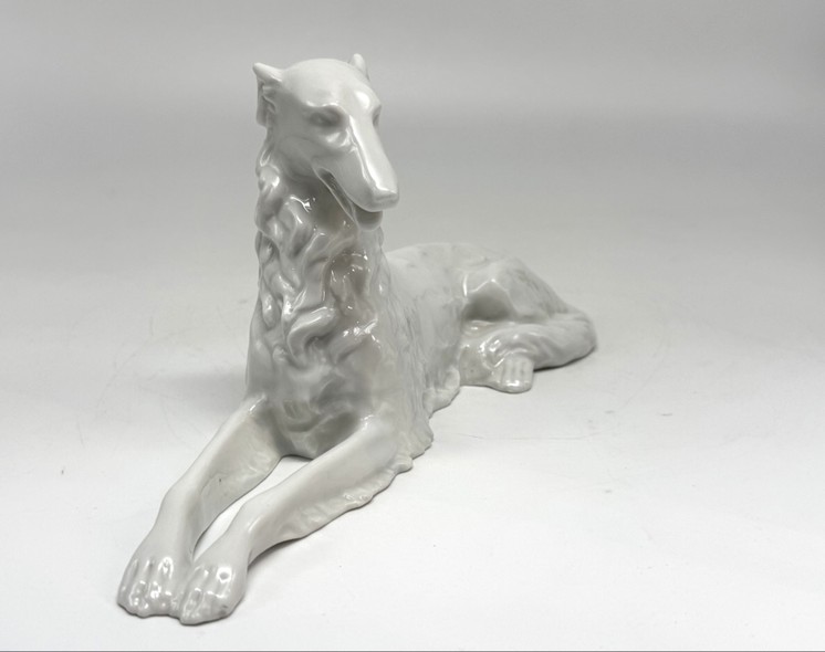 Antique sculpture "Greyhound"
