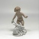 Statuette "Putty with rabbits"