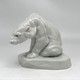 Sculpture "Polar bear on an ice floe"