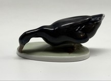 Vintage porcelain figurine "Goose