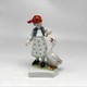 Antique sculpture "Girl with a Goose"