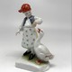 Antique sculpture "Girl with a Goose"