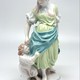 Antique figurine "Mother and Child."