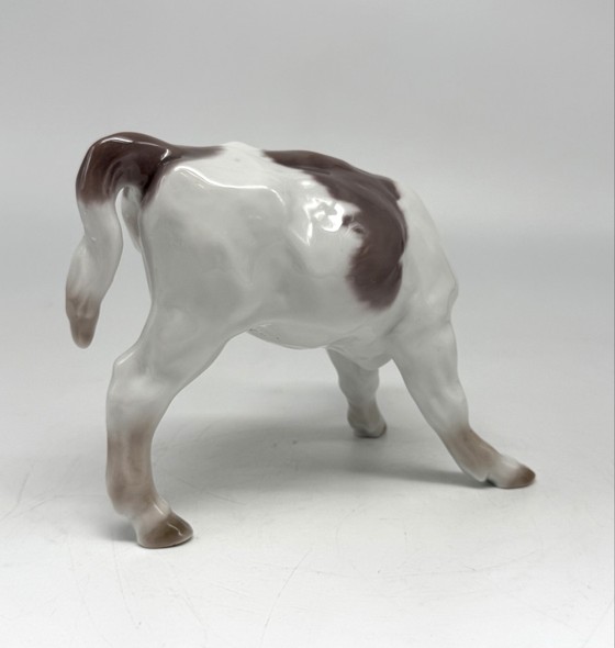 Винтажная скульптура «Корова»