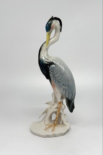 Antique sculpture "Heron."