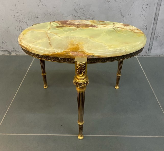 Antique oval table, Louis XVI