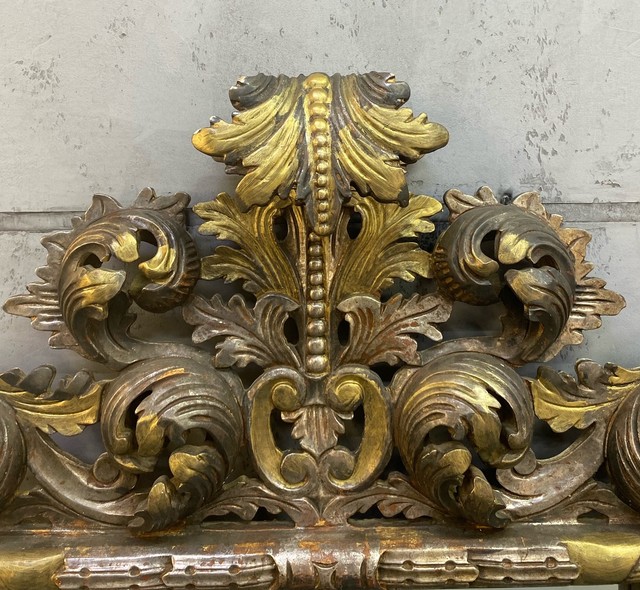 Antique Louis XIV style mirror