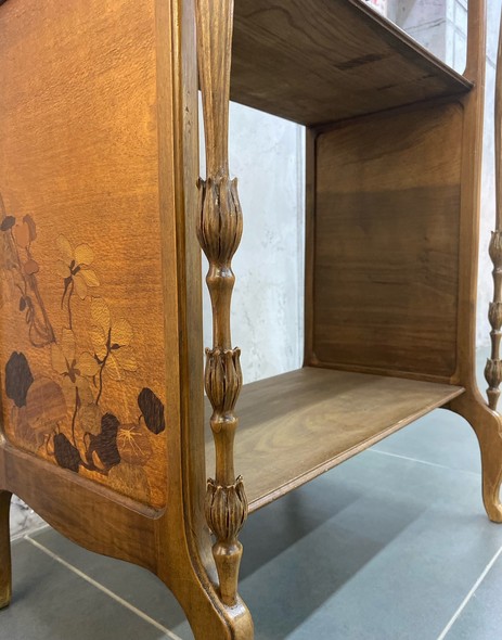 Antique Art Nouveau étagère