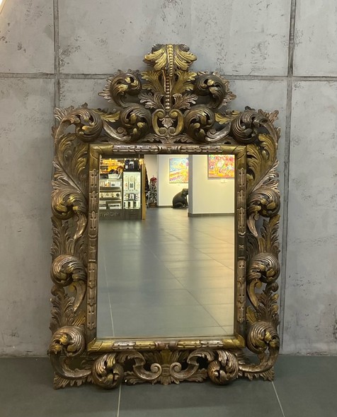 Antique Louis XIV style mirror