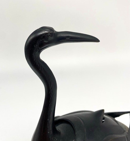 Старинная курильница «Журавль»