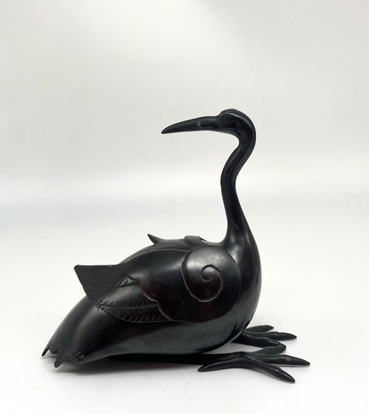 Старинная курильница «Журавль»