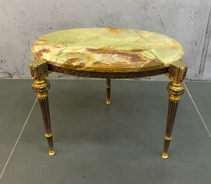 Antique oval table, Louis XVI