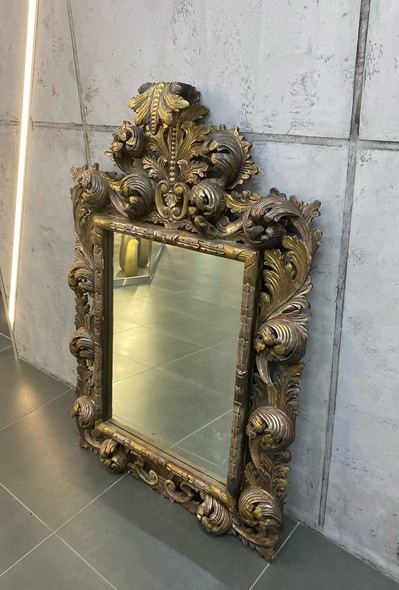 Antique Louis XIV style mirror