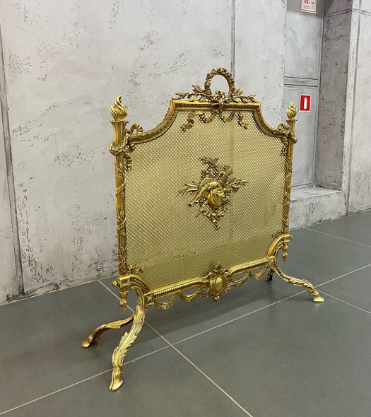 Каминный экран,
Людовик XVI