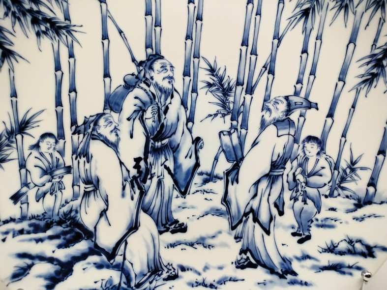 Antique plate "Wise Men"