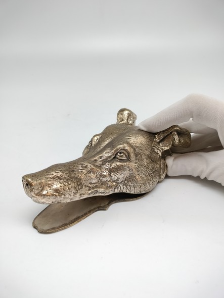 Антикварное пресс-папье «Собака»