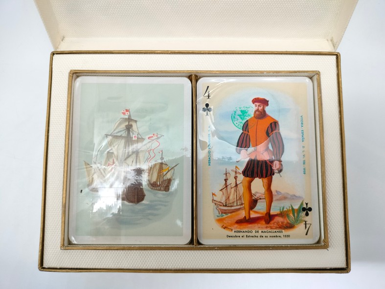 Винтажный набор игральных карт
"Первооткрыватели"