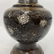 Antique paired vases "Flowers and birds"