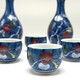 Vintage sake set