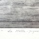 Etching showing a Paris metro station