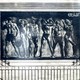 Etching showing a Paris metro station