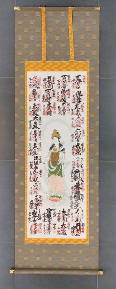 Vintage wall scroll "Guanyin"