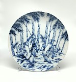 Antique plate "Wise Men" Antique plate "Wise Men"
