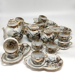 Antique tea set for 11 people