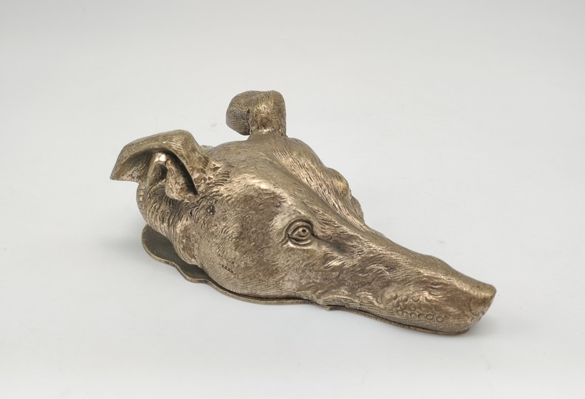Антикварное пресс-папье «Собака»