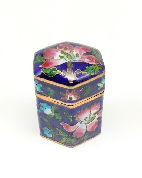 Vintage small jewelry box