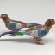 Vintage cloisonné figurines, China