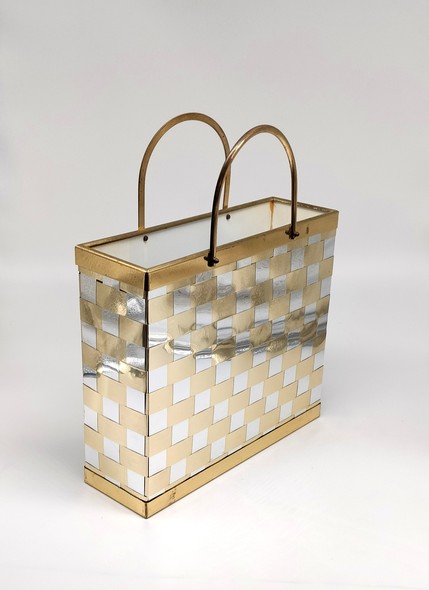 Vintage newspaper rack