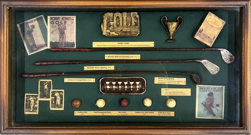 Vintage panel "Golf"
