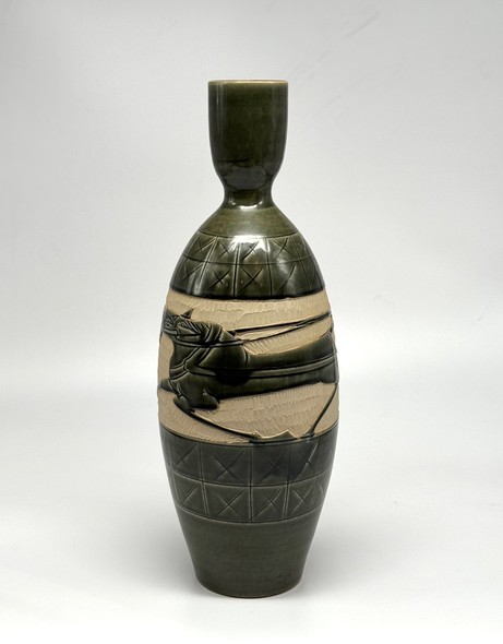 Винтажная ваза «Колесница»