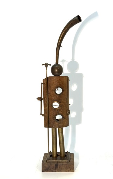 Винтажная скульптура «Промывка мозгов»