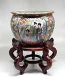 Antique aquarium-vase