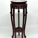 Vintage pedestal console