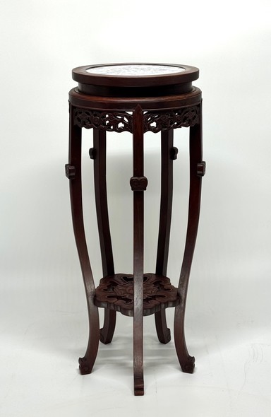 Vintage pedestal console